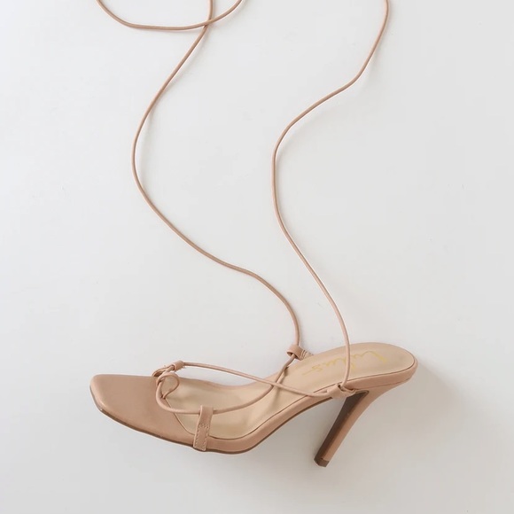 Lyllian Lace Up Heel Sandal - Picture 5 of 5